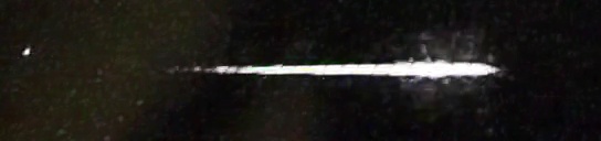 Unprocessed fireball image