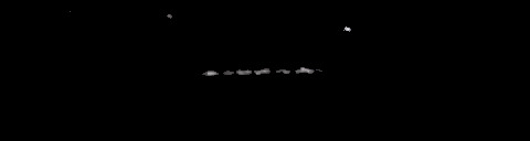 Processed fireball image