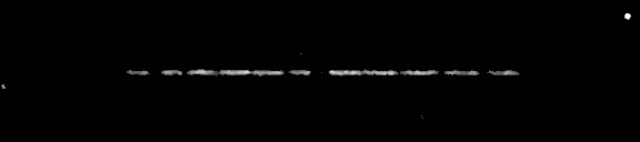 Processed fireball image