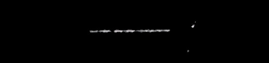 Processed fireball image