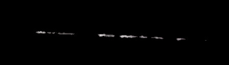 Processed fireball image