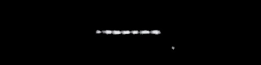 Processed fireball image