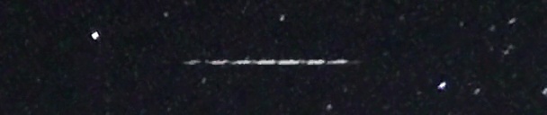 Unprocessed fireball image