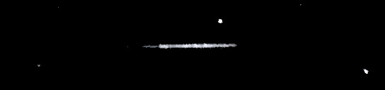 Processed fireball image