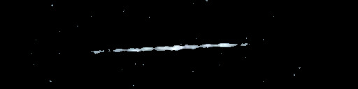 Processed fireball image