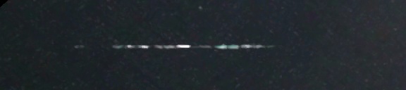 Unprocessed fireball image