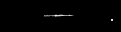 Processed fireball image