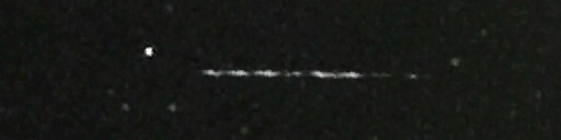 Unprocessed fireball image