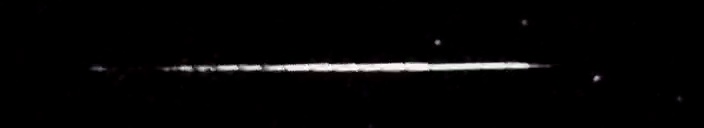 Unprocessed fireball image