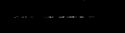 Processed fireball image