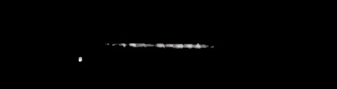 Processed fireball image