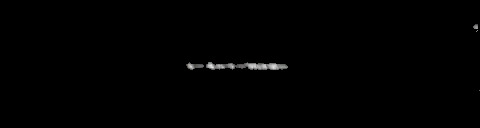 Processed fireball image