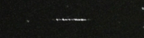 Unprocessed fireball image