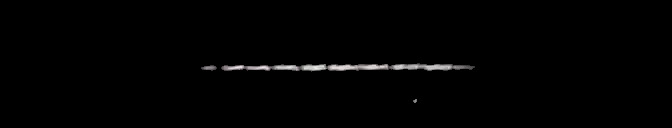 Processed fireball image