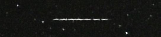 Unprocessed fireball image