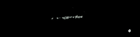 Processed fireball image