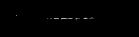 Processed fireball image