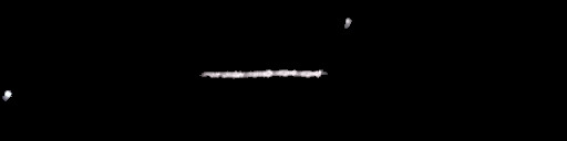 Processed fireball image