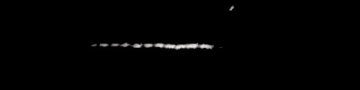 Processed fireball image