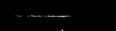 Processed fireball image
