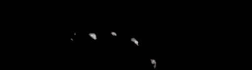 Processed fireball image