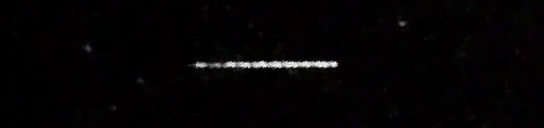 Unprocessed fireball image