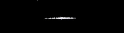 Processed fireball image