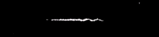 Processed fireball image