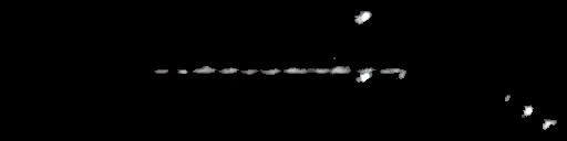 Processed fireball image