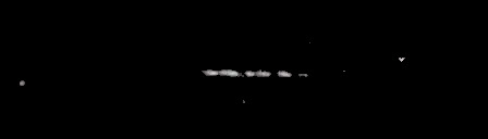 Processed fireball image