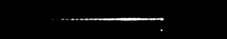 Processed fireball image