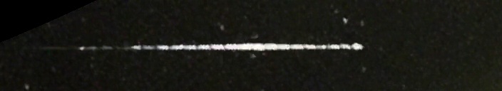 Unprocessed fireball image