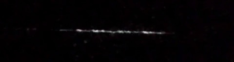 Unprocessed fireball image