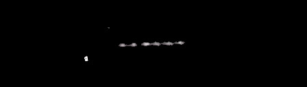 Processed fireball image