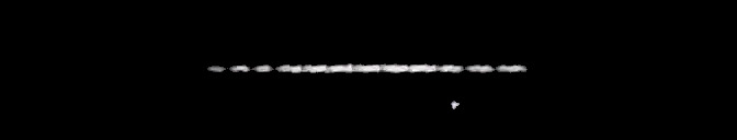 Processed fireball image