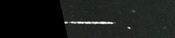 Unprocessed fireball image