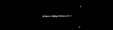 Processed fireball image