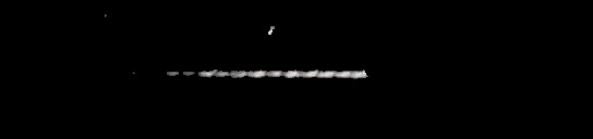 Processed fireball image