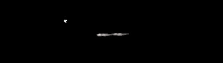 Processed fireball image