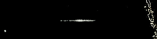 Processed fireball image