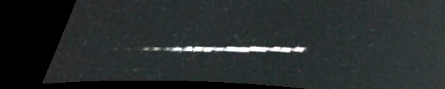 Unprocessed fireball image