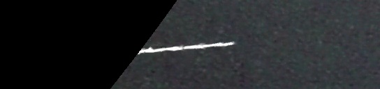 Unprocessed fireball image