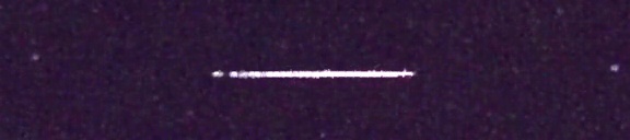 Unprocessed fireball image