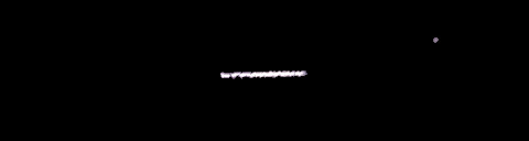 Processed fireball image