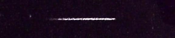 Unprocessed fireball image