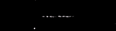 Processed fireball image