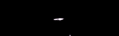 Processed fireball image