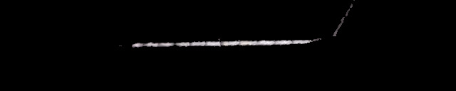 Processed fireball image