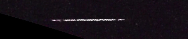 Unprocessed fireball image