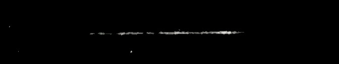 Processed fireball image